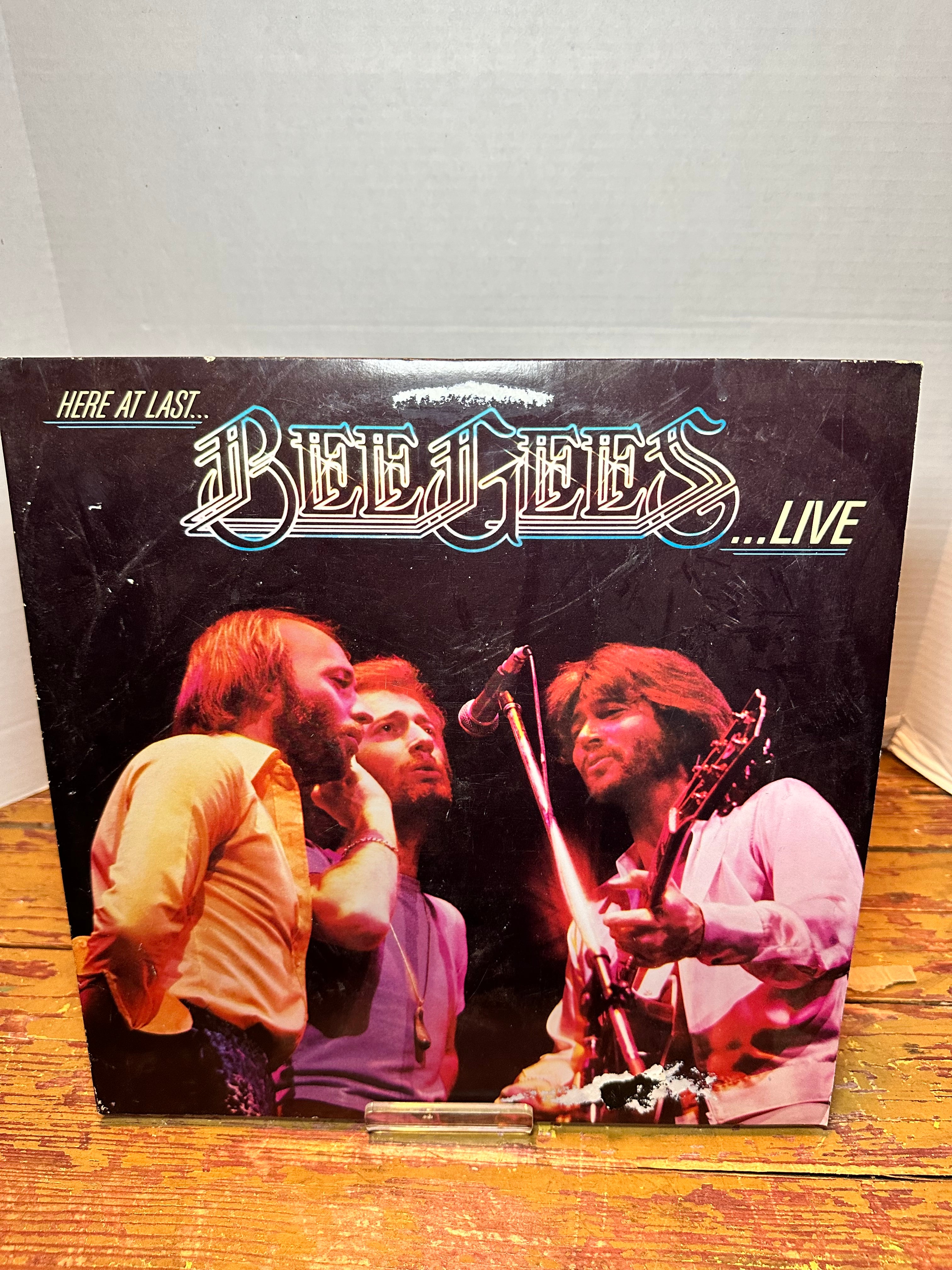 Used) Bee Gees - Here at Last Live – Passion Planet Records