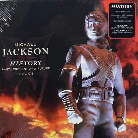 Michael Jackson - HisStory - Past, Present and Future - Book 1 - 3LP Colored Vinyl
