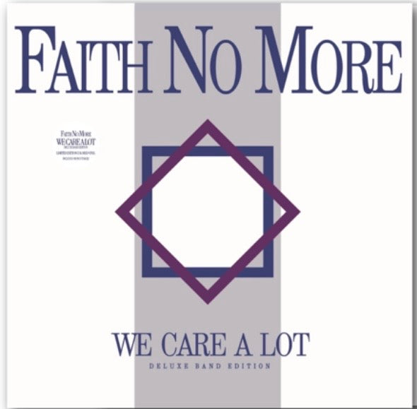 Faith No More - We Care A Lot - 2LP Colored Vinyl - Deluxe Edition