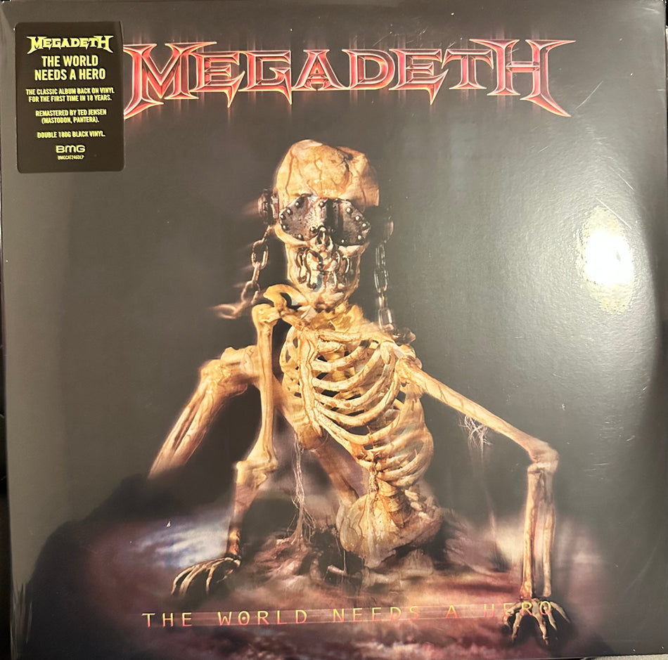 Megadeth - The World Needs A Hero - 2LP 180g Gatefold - Remastered