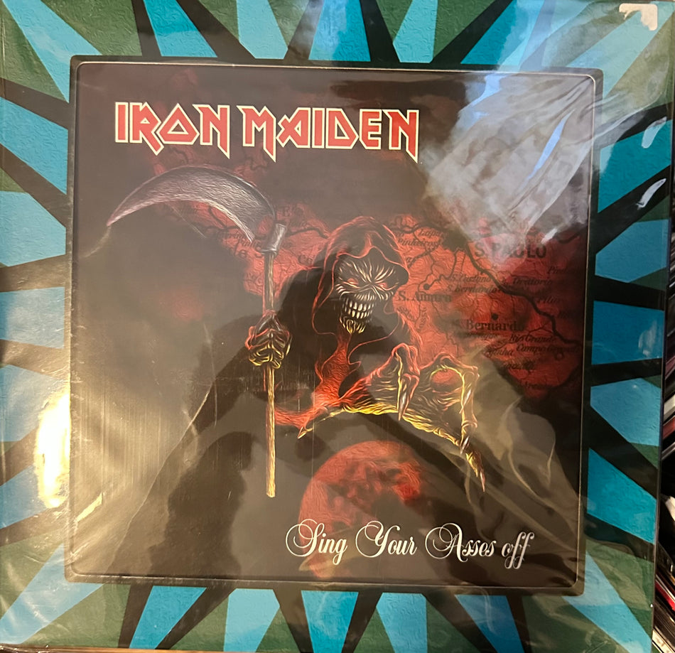 Iron Maiden - Sing Your Asses Off - Live At Pacaembu Stadium São Paulo Brazil - 01/17/04 - 2LP Colored Vinyl