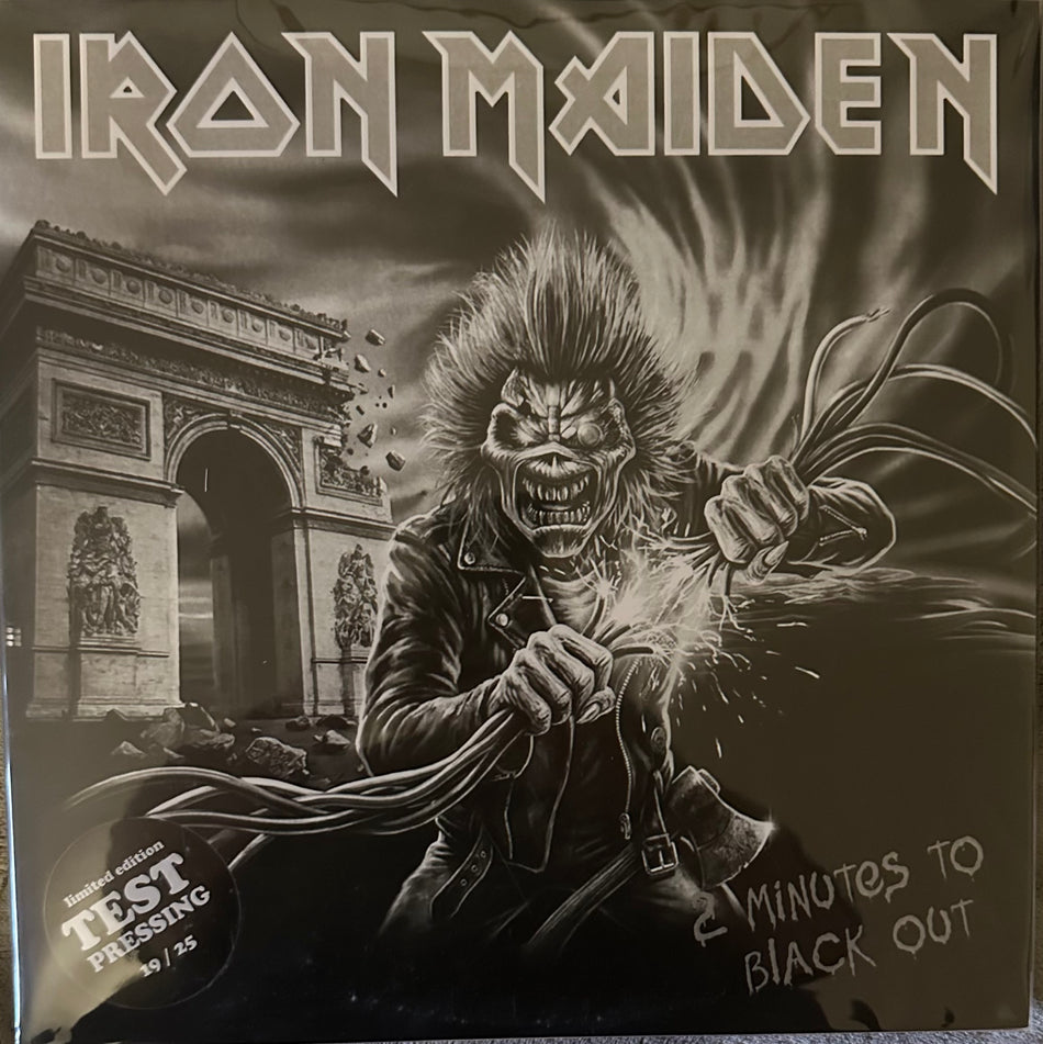 Iron Maiden - Two Minutes To Blackout - 2LP Test Press Gatefold