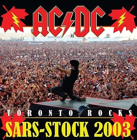 AC/DC - Sars Stock 2003 - 2LP Colored Vinyl