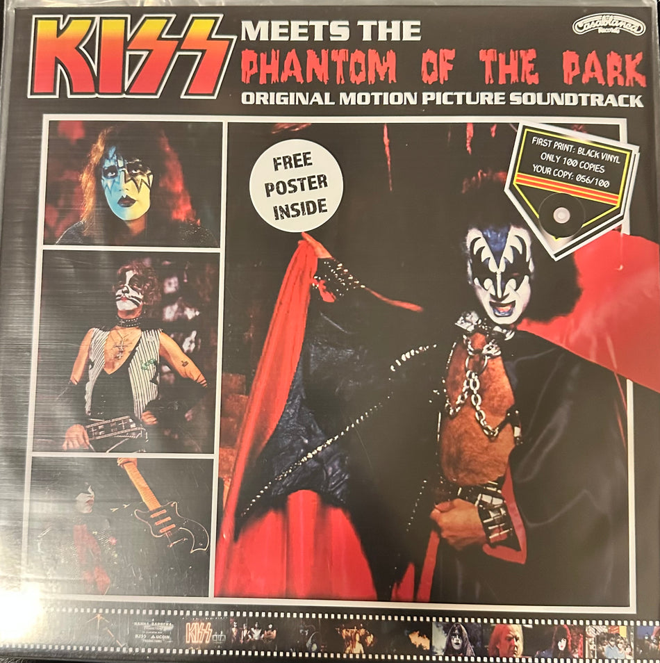 KISS - KISS Meets The Phantom of the Park - Original Motion Picture Soundtrack- Colored Vinyl (Green)- With Poster - Limited to 100 Copies