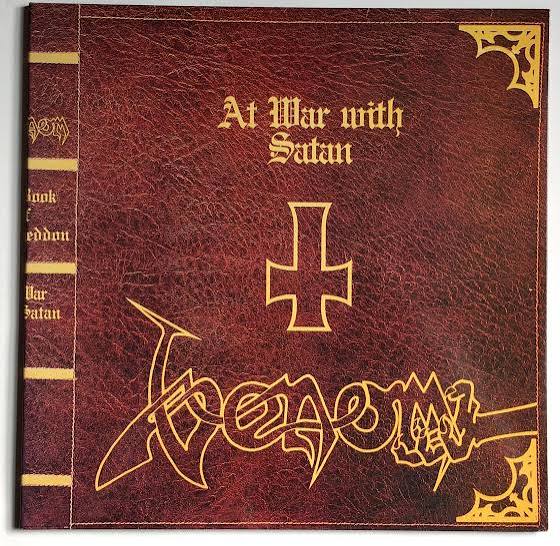 Venom - At War With Satan - Gold Vinyl Gatefold and Booklet