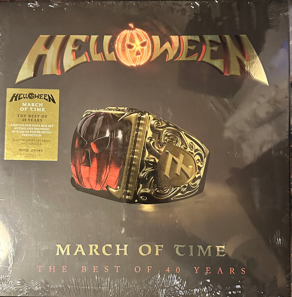 Helloween - March Of Time: The Best Of 40 Years - 5LP Box Set 180g Red Vinyl