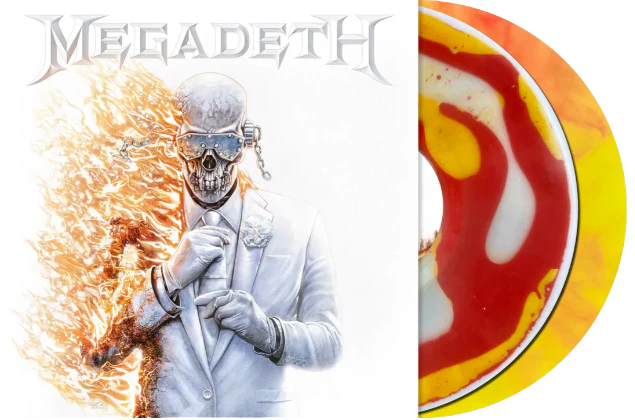 Megadeth - Megadeth Self Titled - 2LP Magma Liquid and Sunburst Marble Vinyl - Limited Quantities!!!!