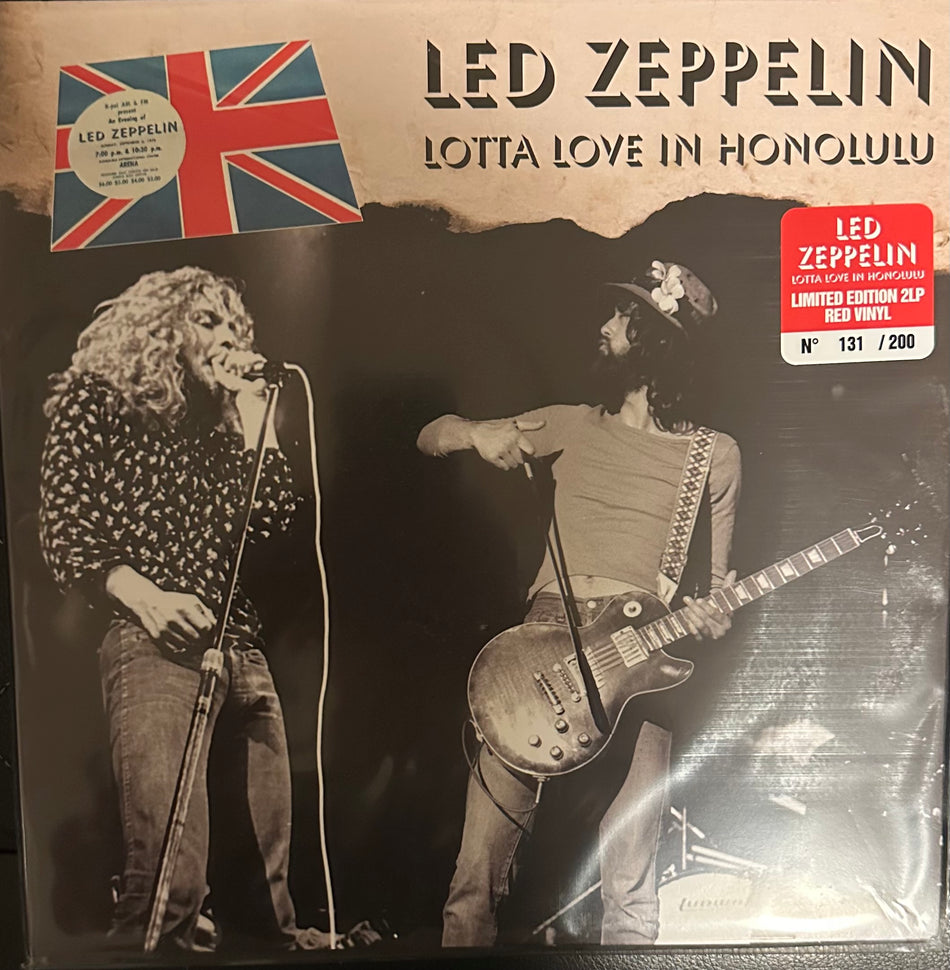 Led Zeppelin - Lotta Love in Honolulu - Live 1970 - 2LP Colored Vinyl Gatefold