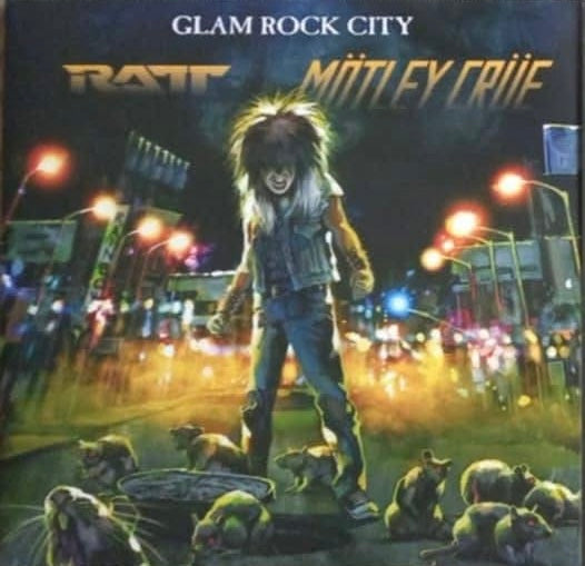 Motley Crue/Ratt - Glam Rock City Demos - Colored Vinyl