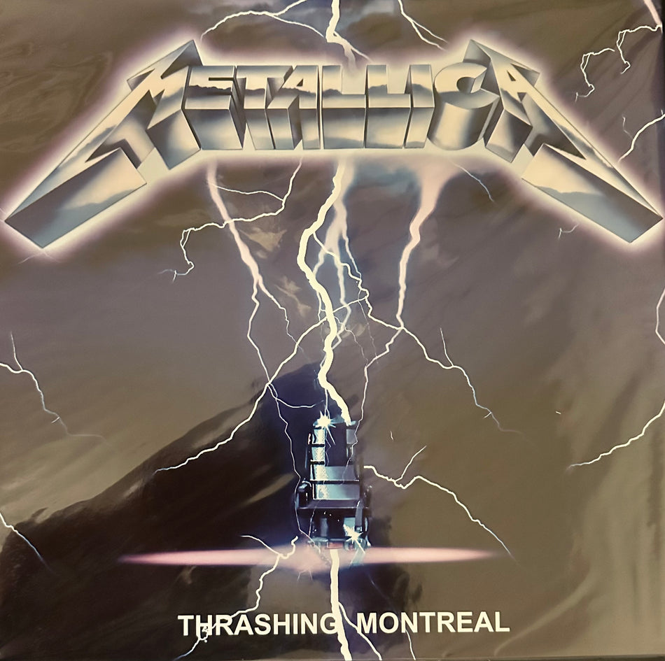 Metallica - Thrashing Montreal - 2 LP Colored Vinyl (Blue or Green) Side 4 Illustrated - with Beautiful Booklet - Limited to 300 Copies.