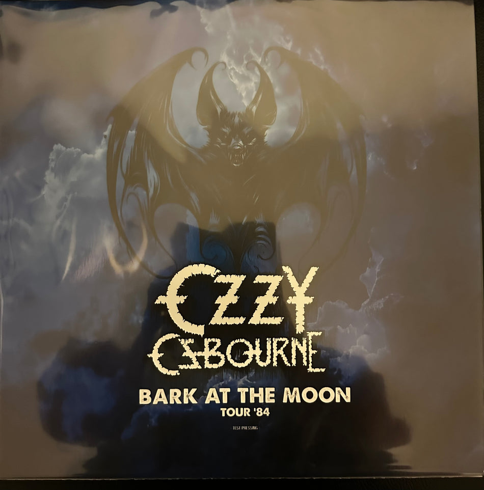 Ozzy Osbourne - Bark At The Moon Tour ‘84 - 2LP Black Vinyl Gatefold - Test Pressing