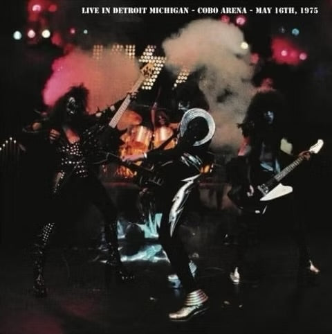 KISS - Live In Detroit Cobo Arena 1975 - 3LP Colored Vinyl