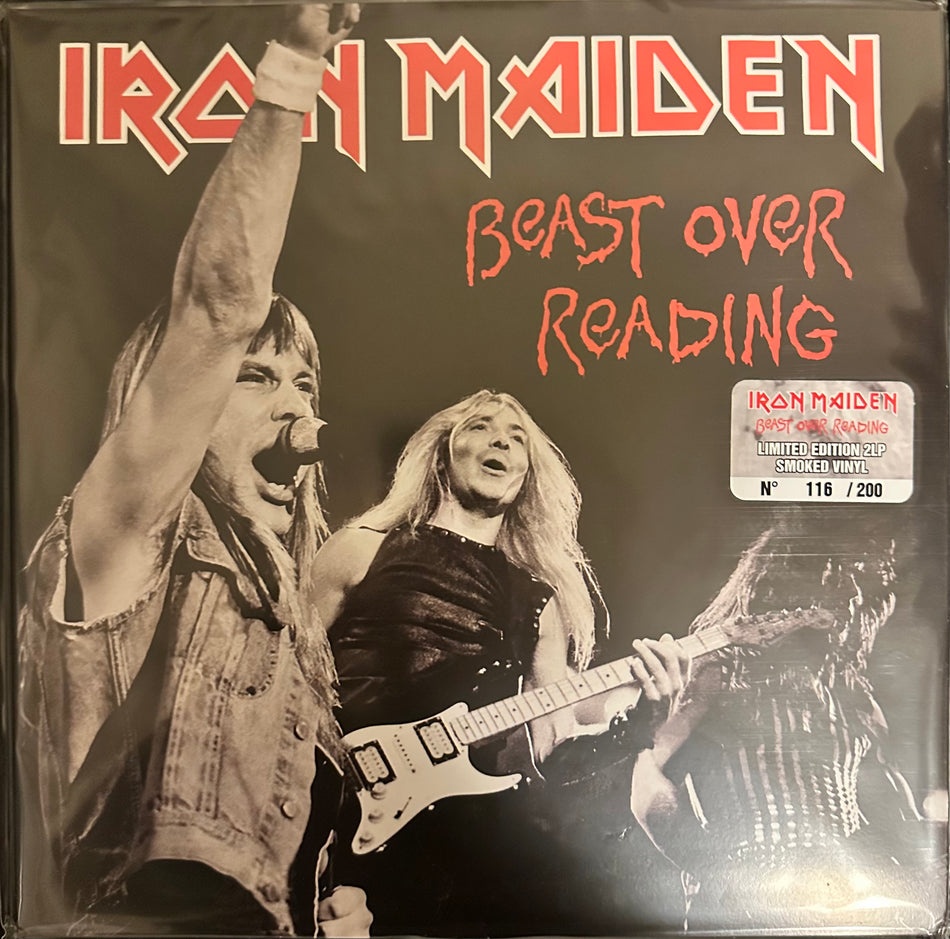 Iron Maiden - Beast Over Reading ‘82 - 2LP Colored Vinyl Gatefold - Limited To 200 Copies