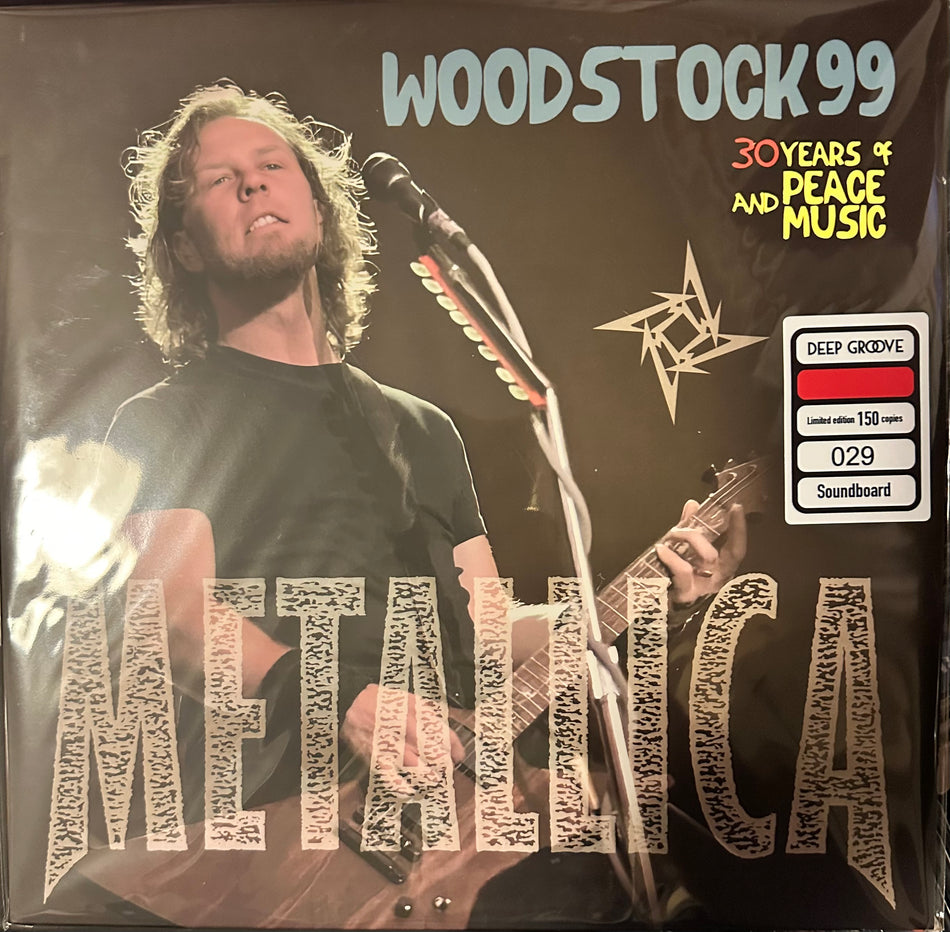 Metallica - Woodstock ‘99 - 2LP Colored Vinyl - Full Show - Soundboard!!!