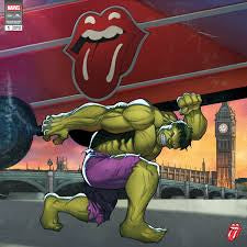 Rolling Stones - Foreign Tongues - Hulk Variant - 2LP Red Vinyl With Marvel What If…? Art Card