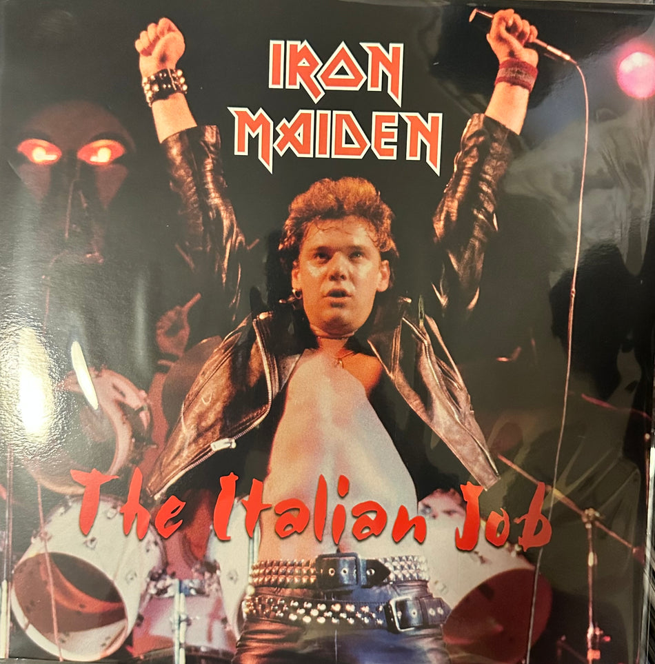 Iron Maiden - The Italian Job - Italy 1981 - Colored Vinyl With Color Insert - Rare!!!