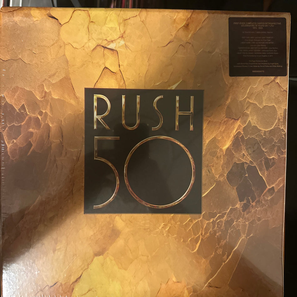 Rush - Rush 50 - 7LP Box Set with 104 Page Hardcover Book