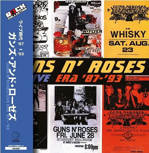 Guns N Roses - Live Era 87-93 - 3LP Colored Vinyl
