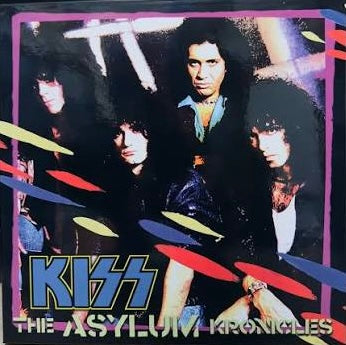 KISS - The Asylum Kronicles - 4LP Box Set - Colored Vinyl - 2 Full Shows With Numbered Certificate and Booklet