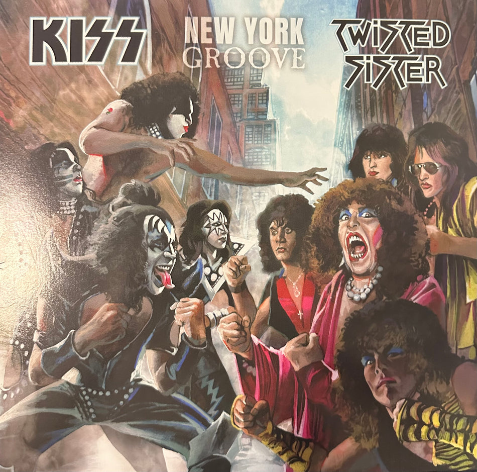 KISS/Twisted Sister - New York Groove - Colored Vinyl