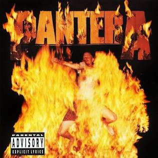 Pantera - Reinventing the Steel - White and Southern Flames Marbled Vinyl