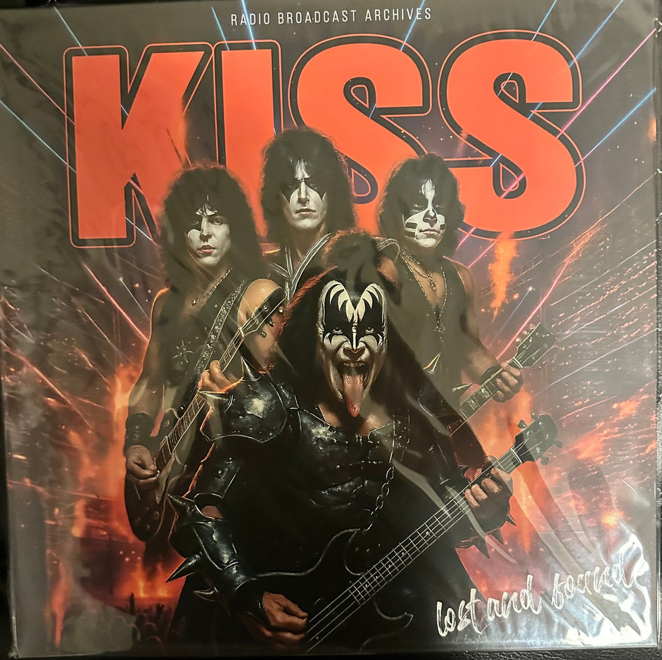 KISS - Lost And Found - Radio Broadcast Archives - Orange Vinyl
