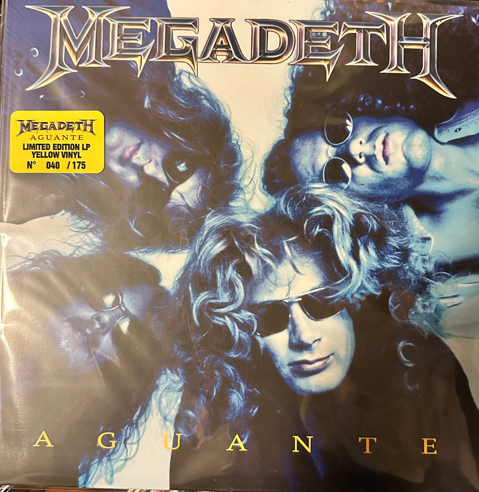 Megadeth - Aguante 1994 - Colored Vinyl - Limited To 175 Units Worldwide!!!