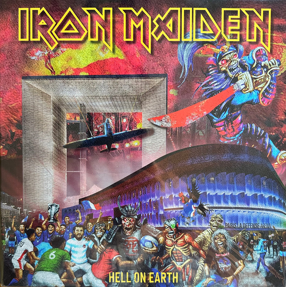 Iron Maiden - Hell On Earth 2022 - 2LP Splatter Vinyl Gatefold