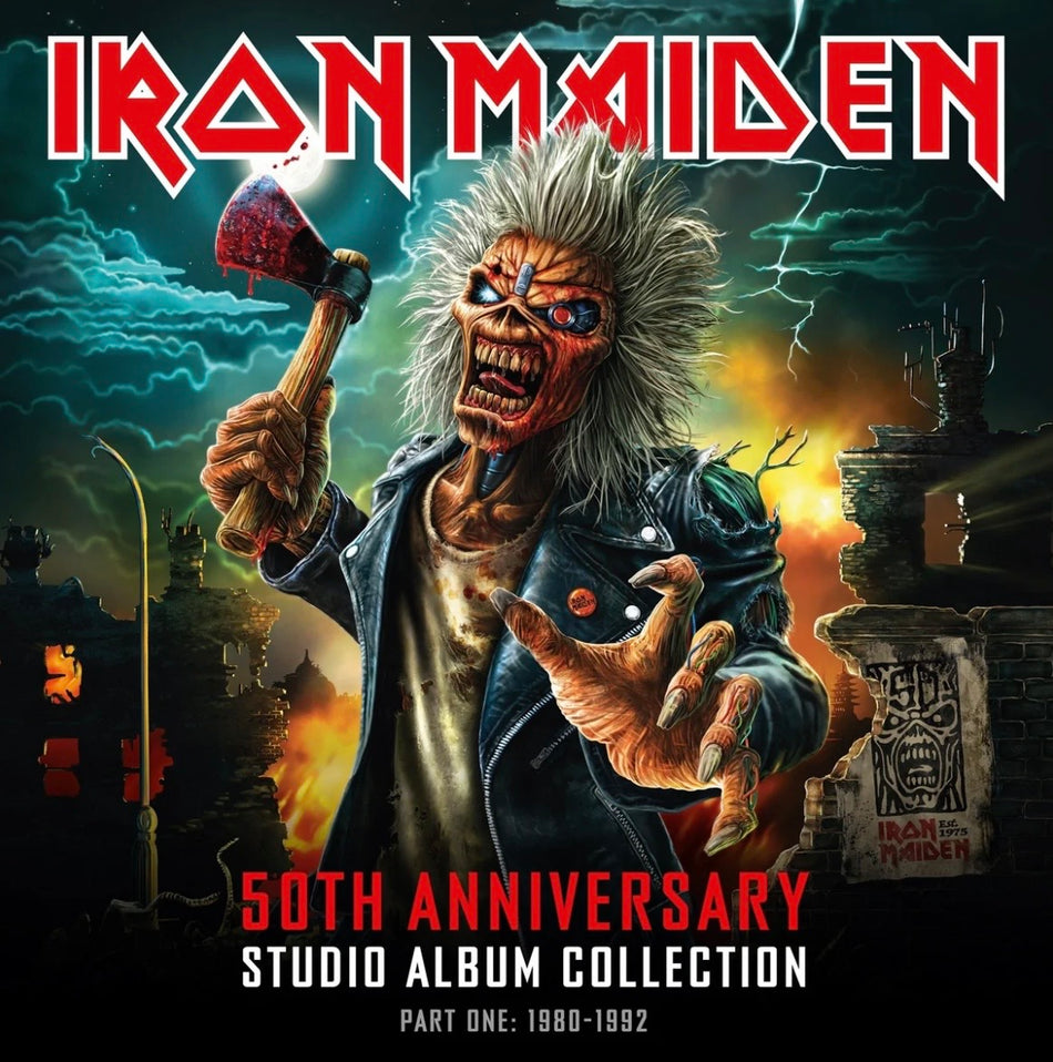 Iron Maiden - 50th Anniversary Studio Album Collection Part 1 - 1980-1992 - 10LP Colored Vinyl Box Set ***PRE-ORDER SHIPS DECEMBER 11, 2026***