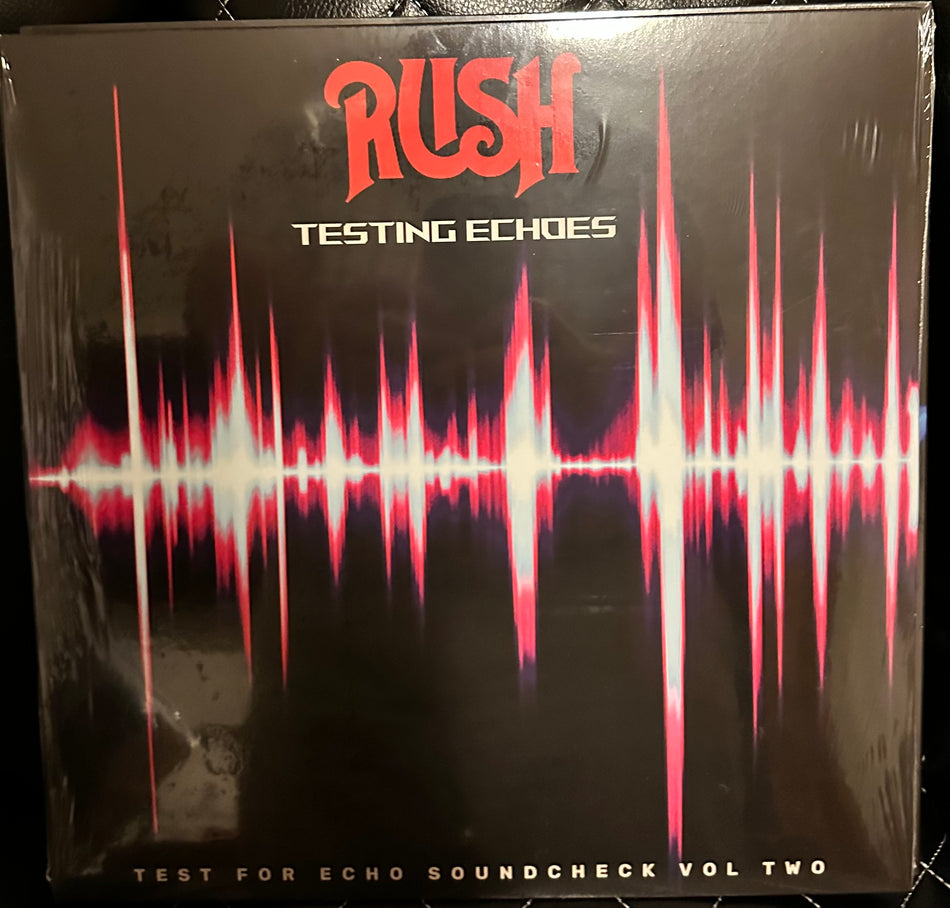 Rush - Testing Echoes Vol 2 - 1996 Soundcheck in Albany - 2LP Colored Vinyl