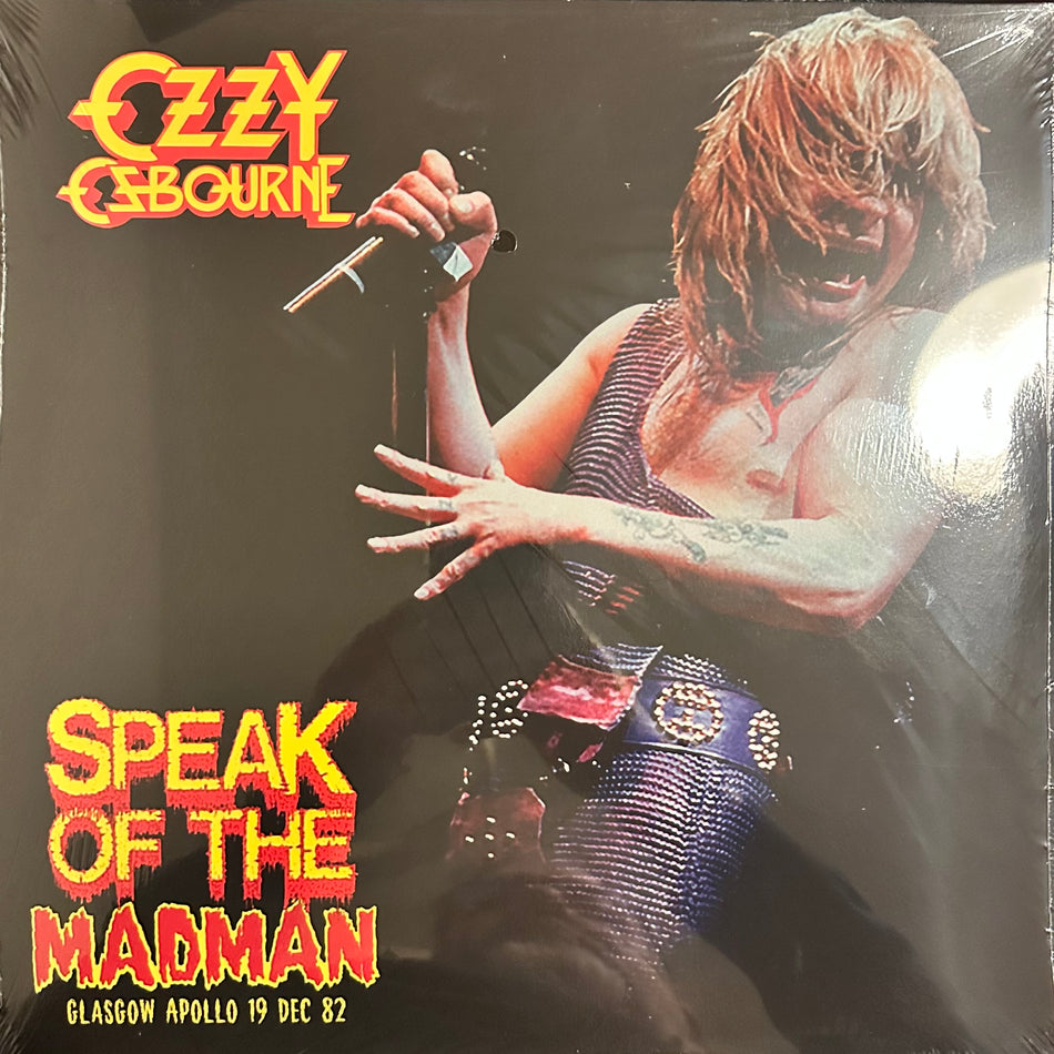 Ozzy Osbourne - Speak Of The Madman - Glasgow Apollo 1982 - Colored Vinyl