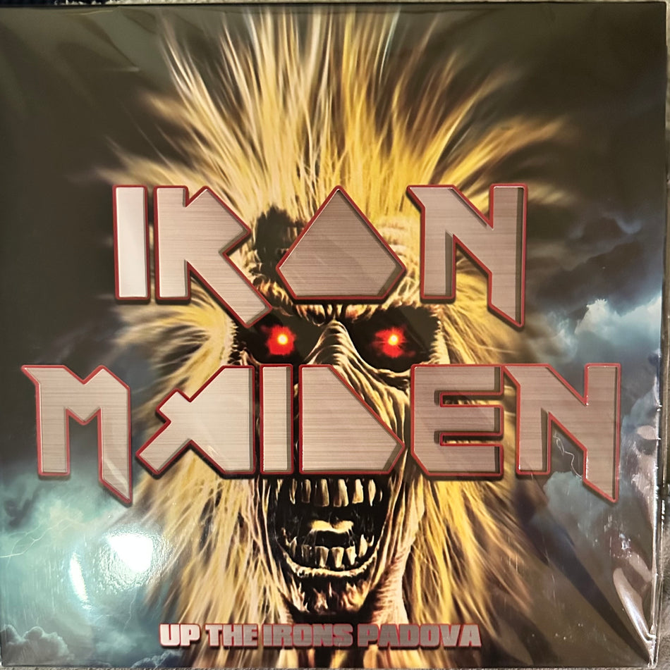 Iron Maiden - Up The Irons Padova - 2LP Green/Purple Vinyl With Insert and Jigsaw Puzzle Cover — RARE!!!!