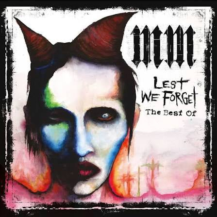 Marilyn Manson - Lest We Forget - The Best Of - 2LP Colored Vinyl