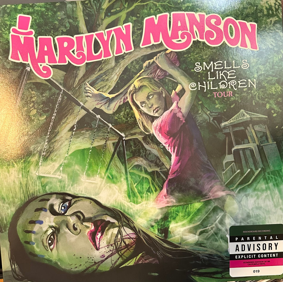 Marilyn Manson - Smells Like Children Tour + Sweet Dreams EP - 2LP Purple Vinyl Gatefold SOUNDBOARD - Only 108 Copies Worldwide