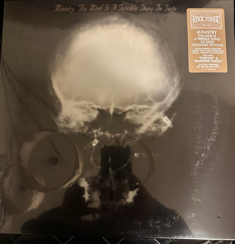Ministry - The Mind Is A Terrible Thing To Taste (Expanded) - Rocktober 2LP 180g Black Vinyl