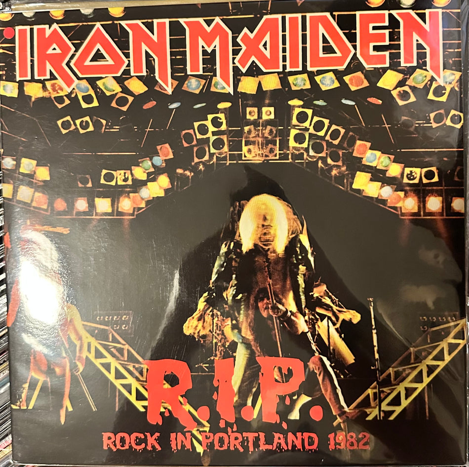 Iron Maiden - R.I.P. Rock In Portland - Portland ME 1982 - Colored Vinyl Limited Edition