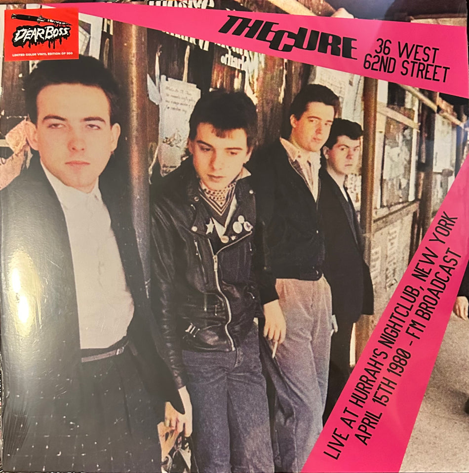 The Cure - Live At Hurrah’s 1980 - Colored Vinyl