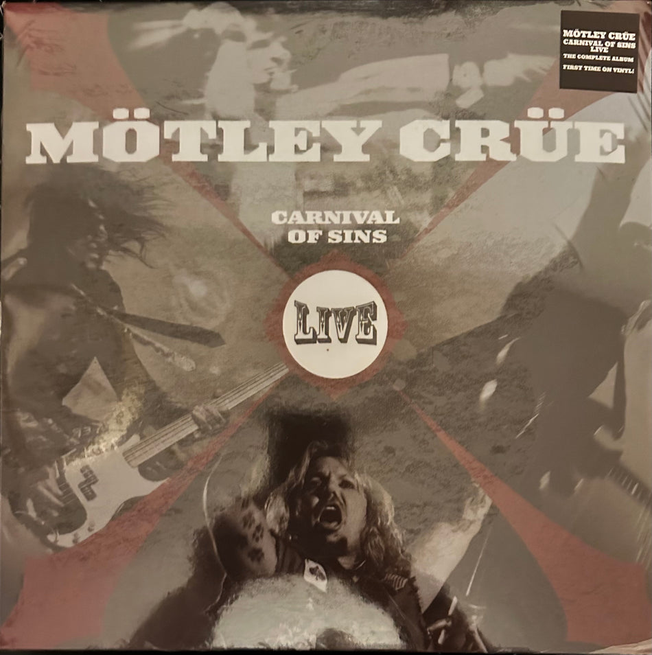 Motley Crue - Carnival of Sins Live - 3LP Colored Vinyl