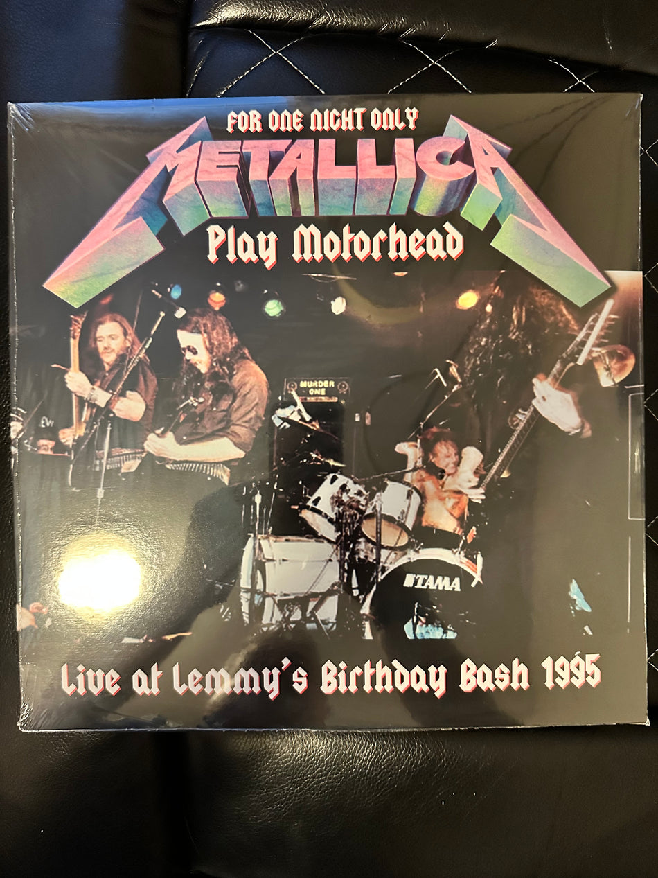 Metallica - Play Motörhead Live at Lemmy’s Birthday Bash - Colored Vinyl