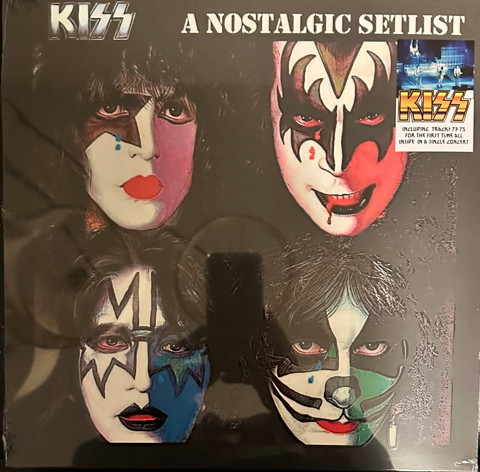 KISS - A Nostalgic Setlist - Live Electric Set from KISS KRUISE 1. Numbered Limited Edition of 200 Worldwide - Awesome Setlist!!!! - Colored Vinyl and Embossed Cover.