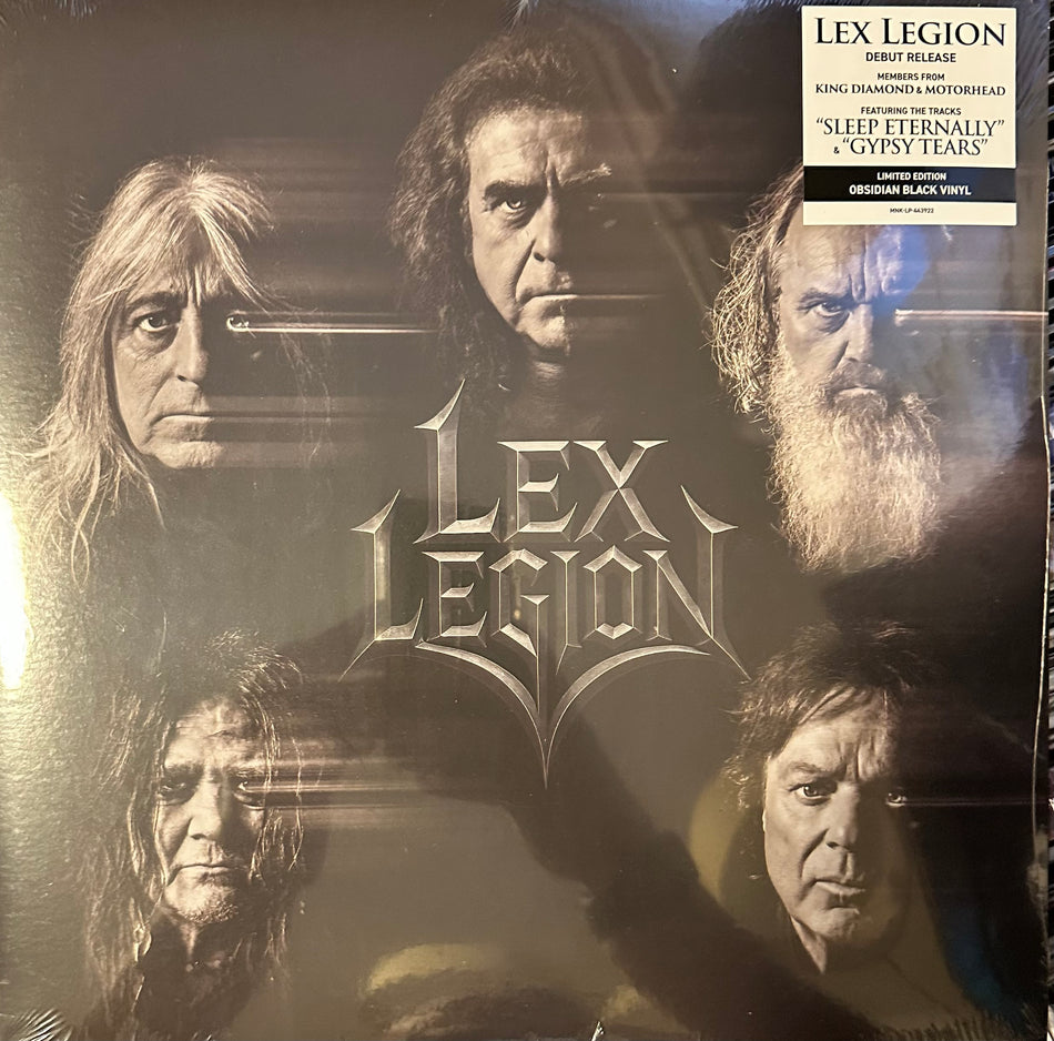 Lex Legion - Self Titled Debut - Limited Edition Obsidian Black Vinyl