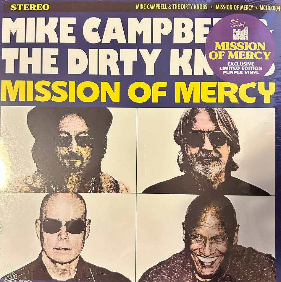 Mike Campbell & The Dirty Knobs - Mission Of Mercy - Limited Edition Indie Exclusive Purple Vinyl