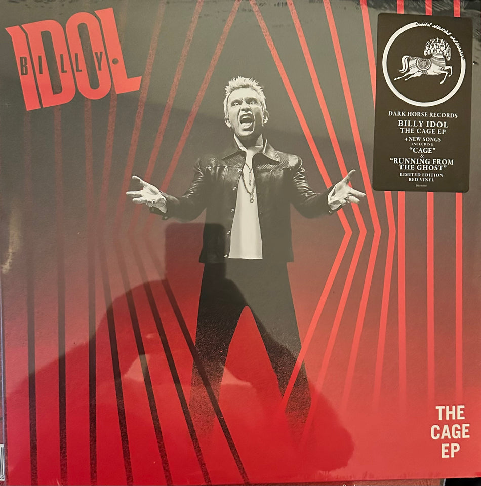 Billy Idol - The Cage EP - Limited Edition Red Vinyl