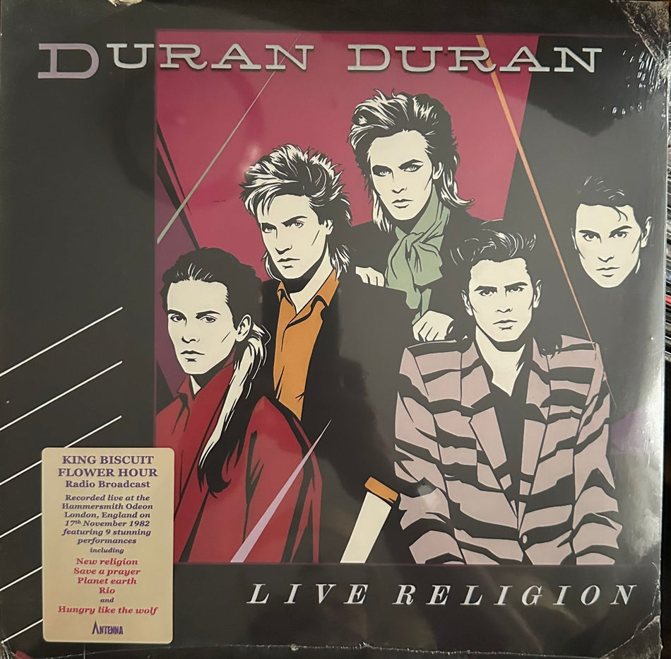 Duran Duran - Live Religion - Hammersmith Odeon ‘82 - King Biscuit Flower Hour - Colored Vinyl Indie Exclusive