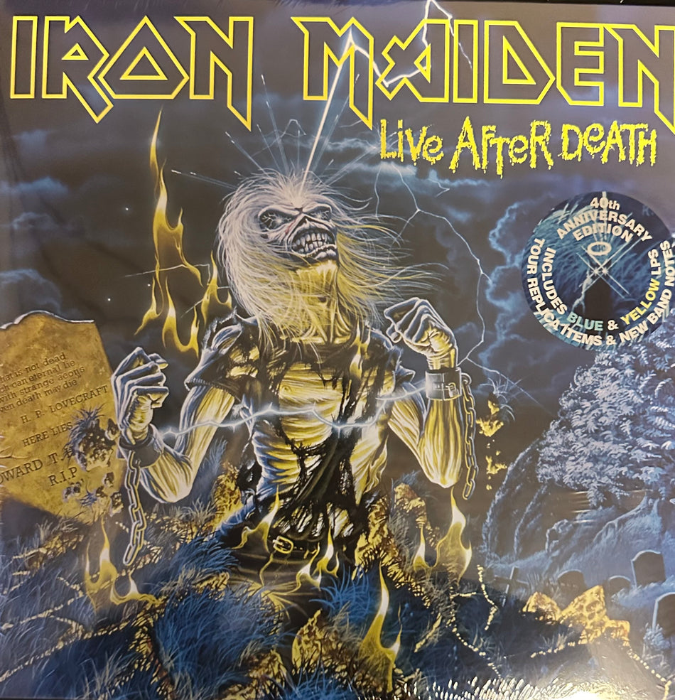Iron Maiden - Live After Death - 40th Anniversary Colored Vinyl and Extras!