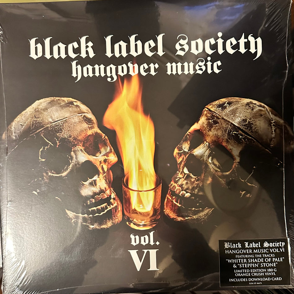 Black Label Society - Hangover Music - 2LP Gatefold - Orange Colored Vinyl - Limited to 250 Units Worldwide