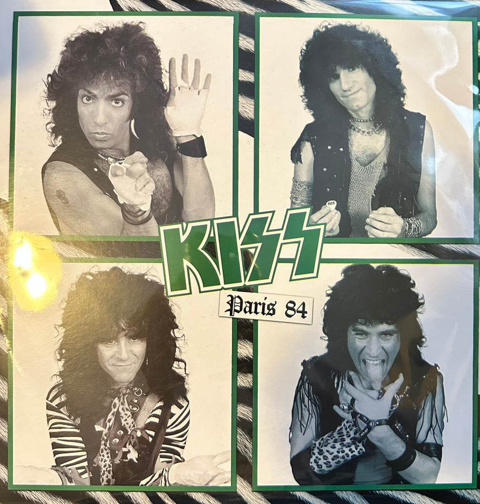 KISS - Paris 84 - 2LP Colored or Black Vinyl - Includes Big Poster!!!!