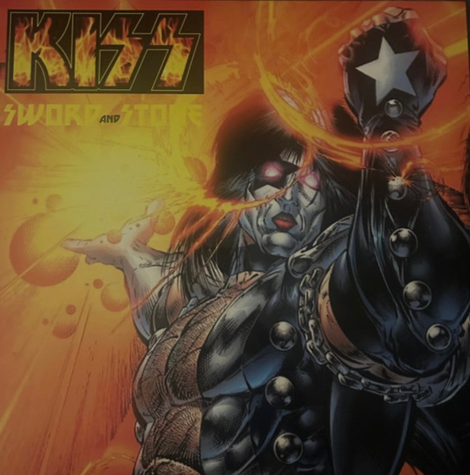 KISS - Sword and Stone - The Crazy Nights Demos - Colored Vinyl - Embossed Cover - Poster