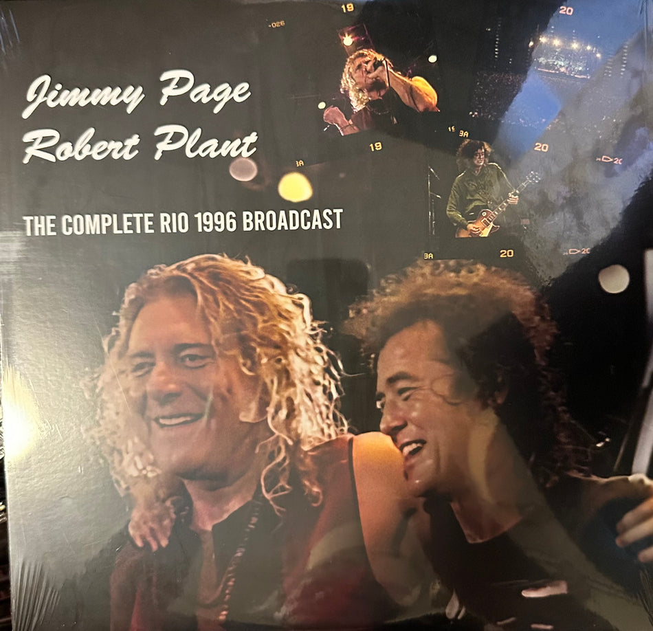 Jimmy Page/Robert Plant - The Complete Rio 1996 Broadcast - 3LP Limited Edition