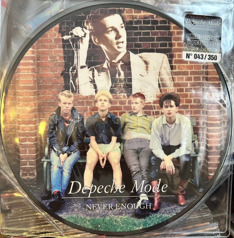 Depeche Mode - Never Enough Live In London and Chichester 1981 - Picture Disc - Numbered of 350